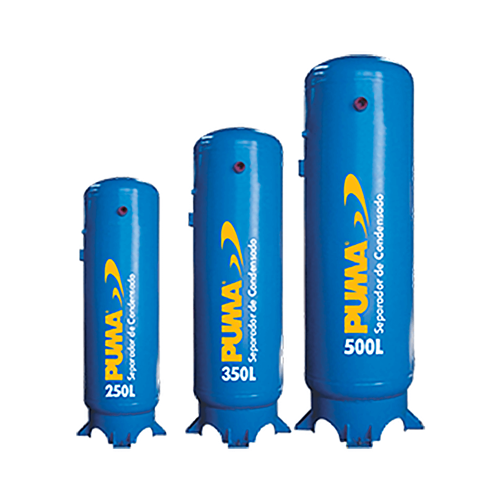 Reservatório de Ar Comprimido Separador de condensado Vertical PUMA System SCV5000